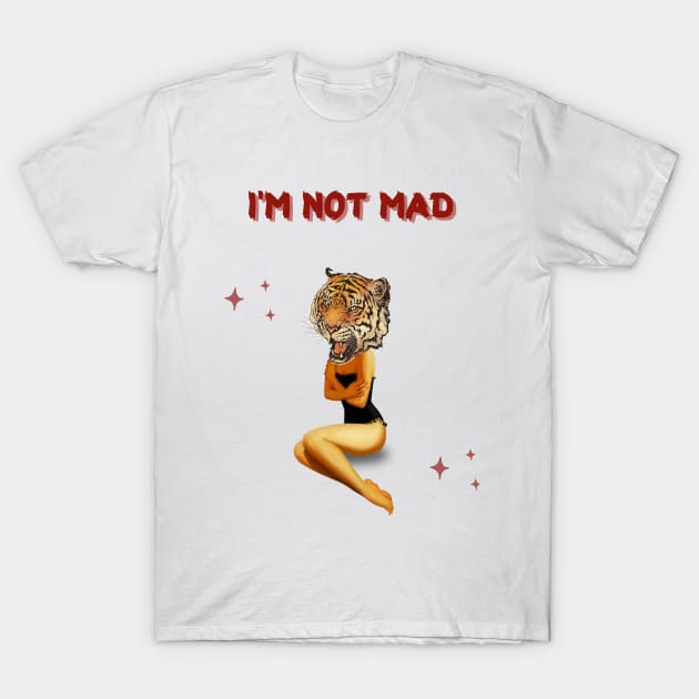 I'm not mad T-Shirt by Vintage Dream